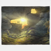 FANTASY CAVE FLEECEDECKE (Vorderseite (Horizontal))