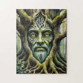 Fantasy Celtic Tree Spirit Dryad Pagan Puzzle