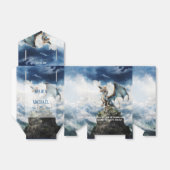 Fantasy Celtic Viking Dragon Gastgeschenk Hochzeit Geschenkschachtel (Ungefaltet)