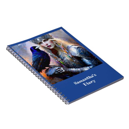 Fantasy Celtic Warriors Prinzessin Notizblock (Rechte Seite)