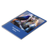 Fantasy Celtic Warriors Prinzessin Notizblock (Linke Seite)