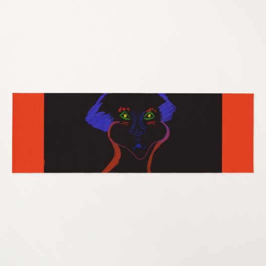 Fantasy Character Art Yogamatte (Vorderseite (Horizontal))