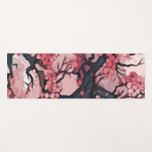 Fantasy Cherry Blossom Dreamscape Yogamatte (Vorderseite (Horizontal))