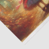 Fantasy Cheshire Cat Smiles In The Trees Decoupage Seidenpapier (Ausschnitt)