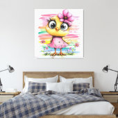 Fantasy Chick Leinwanddruck (Insitu (Schlafzimmer))