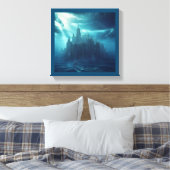 Fantasy City of Atlantis (2) Leinwanddruck (Insitu (Schlafzimmer))