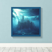 Fantasy City of Atlantis (2) Leinwanddruck (Insitu (Holzboden))