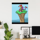 Fantasy-Clown Poster (Heimbüro)