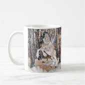 Fantasy Clydesdale Horse Fairy Kaffeetasse (Links)