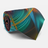 Fantasy Colorful Bird Krawatte (Gerollt)