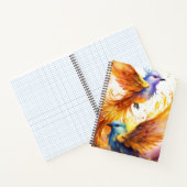 Fantasy Colorful Bird-Notebook Notizblock (Innenseite)