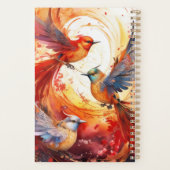 Fantasy Colorful Bird Planer (Rückseite)