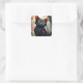 Fantasy Colorful Cat Stickers (Tasche)