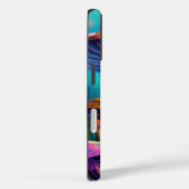 Fantasy Colorful Mushrooms iPhone Case (Rückseite / Rechts)