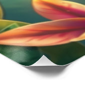 Fantasy Colorful Parrot Poster (Ecke)