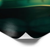 Fantasy Colorful Parrot Poster (Ecke)