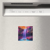 Fantasy Colorful Wasserfall Magnet (In Situ (Geschirrspüler))