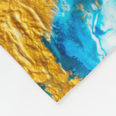 Fantasy Colors: Artistic Abstrakt Background. Fleecedecke (Ecke)