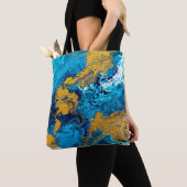 Fantasy Colors: Artistic Abstrakt Background. Tasche (Von Nahem)