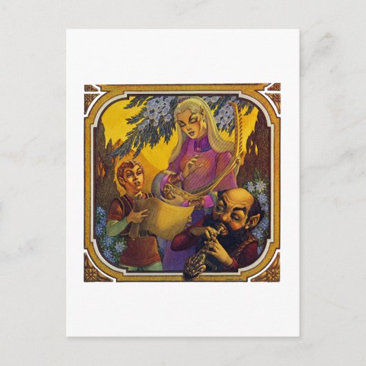Fantasy Concert Postcard Postkarte (Vorderseite)