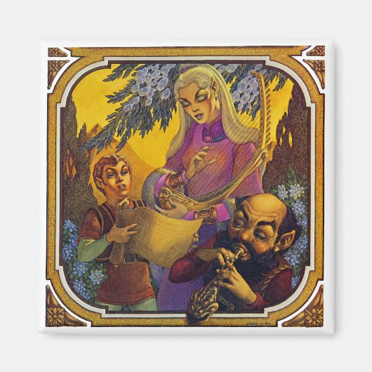 Fantasy Concert Square Magnet (Vorne)