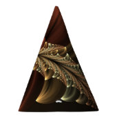 Fantasy Construction Shiny Abstract Fractal Art Partyhütchen (Rechts)