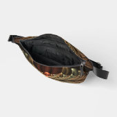 Fantasy Construction Shiny Abstrakt Fraktal Art Bauchtasche (Offen)