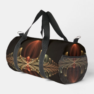 Fantasy Construction Shiny Abstrakt Fraktal Art Duffle Bag