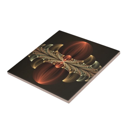 Fantasy Construction Shiny Abstrakt Fraktal Art Fliese (Seite)