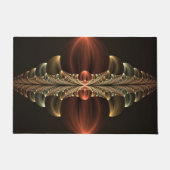 Fantasy Construction Shiny Abstrakt Fraktal Art Fußmatte (Vorderseite)