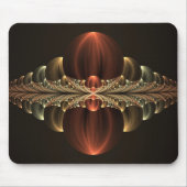 Fantasy Construction Shiny Abstrakt Fraktal Art Mousepad (Vorne)