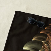 Fantasy Construction Shiny Abstrakt Fraktal Art Strandtuch (Beispiel)