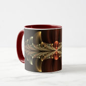 Fantasy Construction Shiny Abstrakt Fraktal Art Tasse (Vorderseite Links)
