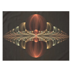 Fantasy Construction Shiny Abstrakt Fraktal Art Tischdecke