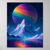 Fantasy Cosmic Land Poster (Vorne)