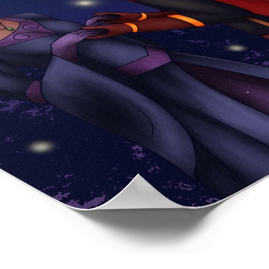 Fantasy Couple Poster (Ecke)