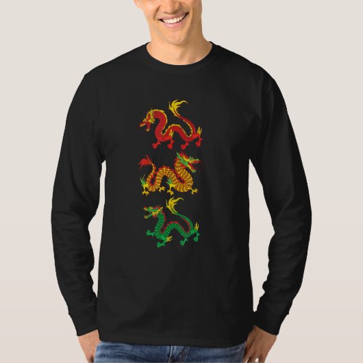 Fantasy Creature Asia China Chinesische Kultur Myt T-Shirt (Vorderseite)