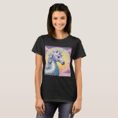 Fantasy Creature Design - Dragons & Unicorns Kunst T-Shirt (Vorne ganz)