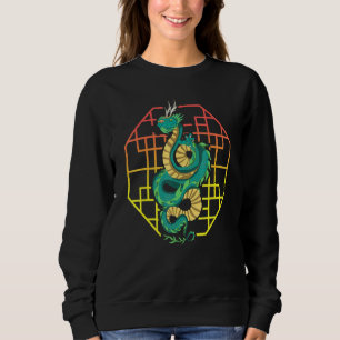Fantasy Creature Mythic Animal Asia Culture Chin Sweatshirt