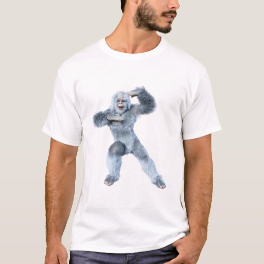 Fantasy Creature Yeti T-Shirt (Vorderseite)