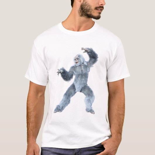 Fantasy Creature Yeti T-Shirt (Vorderseite)