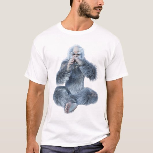 Fantasy Creature Yeti T-Shirt (Vorderseite)