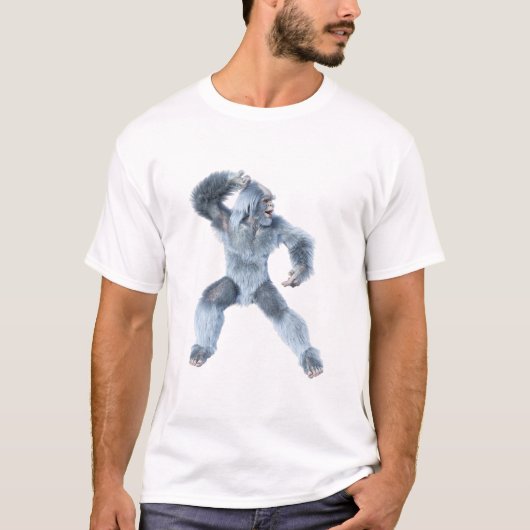 Fantasy Creature Yeti T-Shirt (Vorderseite)