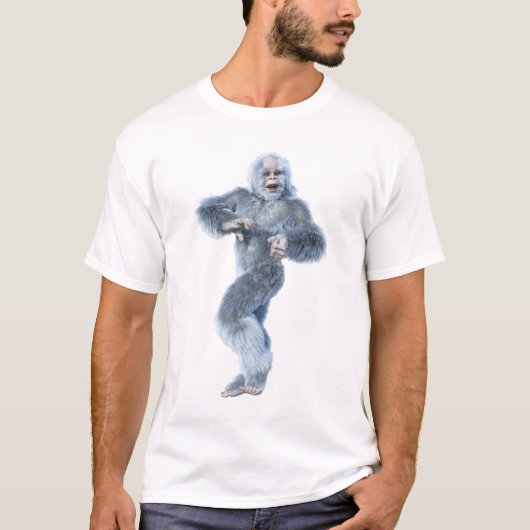 Fantasy Creature Yeti T-Shirt (Vorderseite)