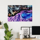 Fantasy Cross Szene Poster (Heimbüro)