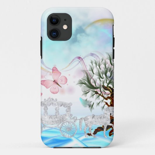 Fantasy Crystal Horriage Case-Mate iPhone Hülle (Rückseite)