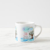 Fantasy Crystal Horriage Espressotasse (Rechts)