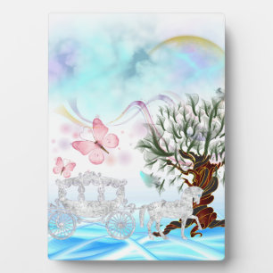 Fantasy Crystal Horriage Fotoplatte