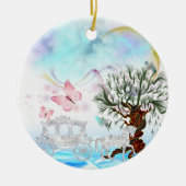 Fantasy Crystal Horriage Keramik Ornament (Vorne)