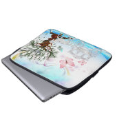 Fantasy Crystal Horriage Laptopschutzhülle (Vorne Knopf)